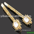 Classic hair grips,hair pin with gold plated fashion head wear Hair Accessories HF80509